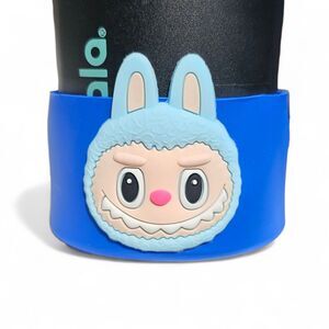Blue Labubu Silicone Tumbler Boot | Tumbler Sleeve